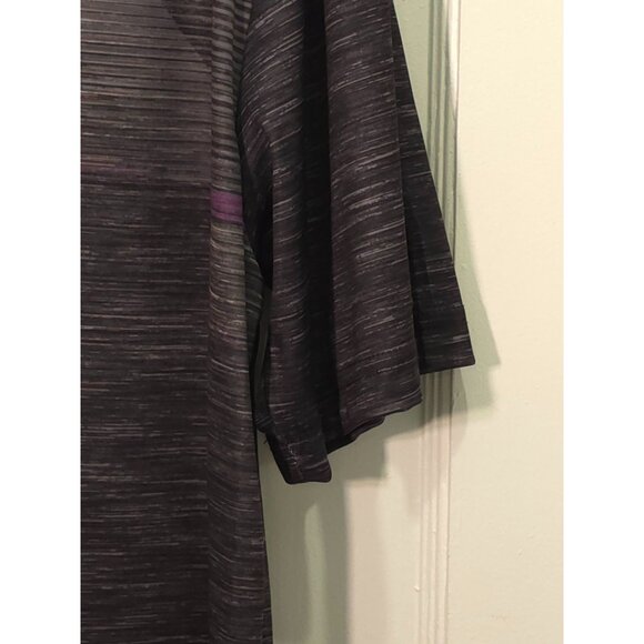 Ben Hogan Performance Gray & Purple Polo Shirt Large - Picture 3 of 6